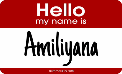 Hello my name is Amiliyana png download