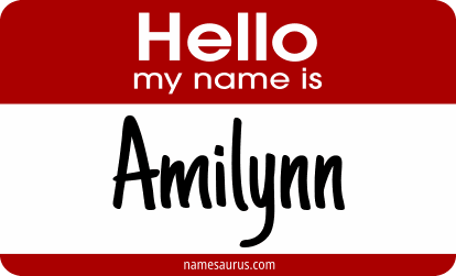 Hello my name is Amilynn png download
