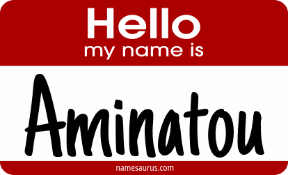 Hello my name is Aminatou png download