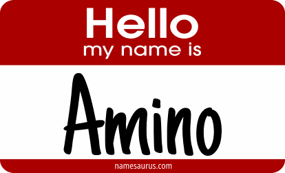Hello my name is Amino png download