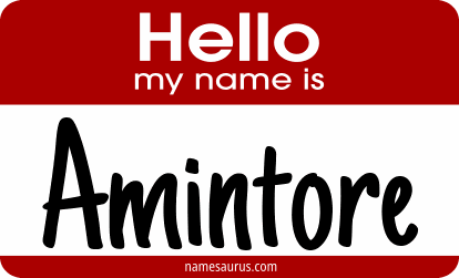 Hello my name is Amintore png download