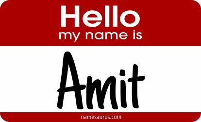 Hello my name is Amit png download