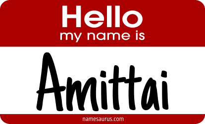 Hello my name is Amittai png download
