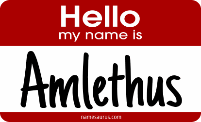 Hello my name is Amlethus png download