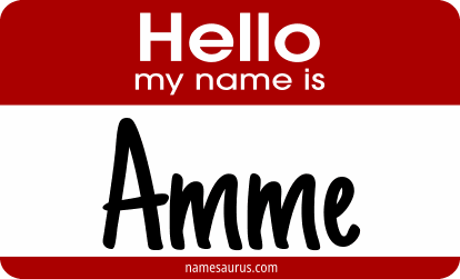 Hello my name is Amme png download