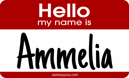 Hello my name is Ammelia png download