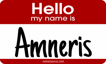 Hello my name is Amneris png download