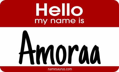 Hello my name is Amoraa png download