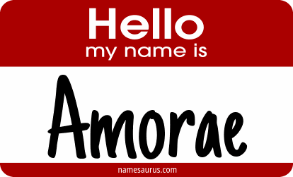 Hello my name is Amorae png download