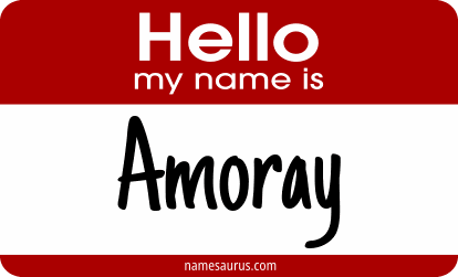 Hello my name is Amoray png download