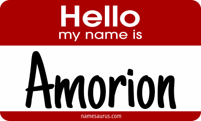 Hello my name is Amorion png download