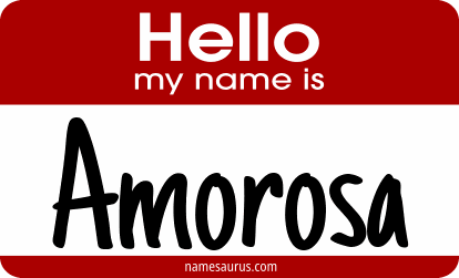 Hello my name is Amorosa png download