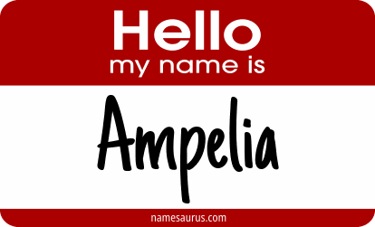 Hello my name is Ampelia png download