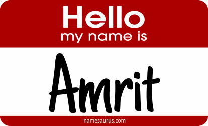 Hello my name is Amrit png download