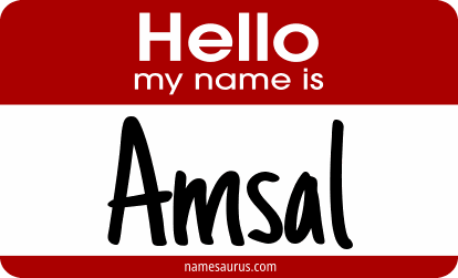 Hello my name is Amsal png download
