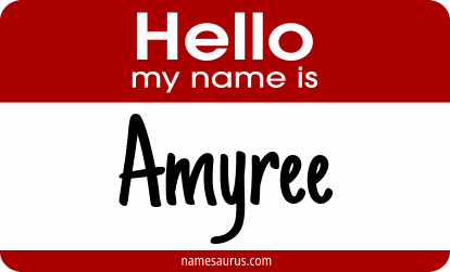 Hello my name is Amyree png download