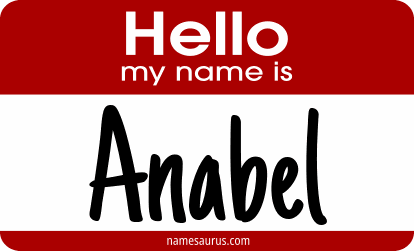 Hello my name is Anabel png download