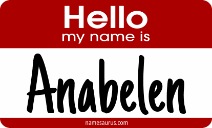 Hello my name is Anabelen png download