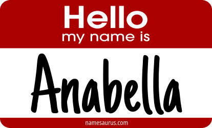 Hello my name is Anabella png download