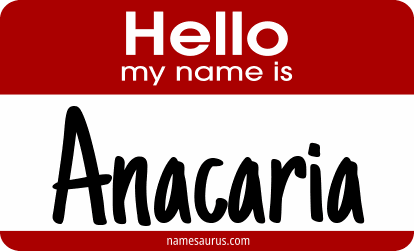 Hello my name is Anacaria png download