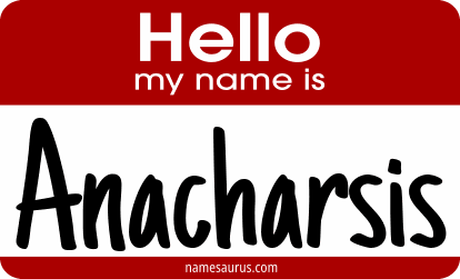 Hello my name is Anacharsis png download