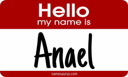Hello my name is Anael png download