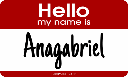 Hello my name is Anagabriel png download