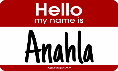 Hello my name is Anahla png download