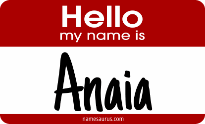 Hello my name is Anaia png download