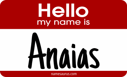 Hello my name is Anaias png download