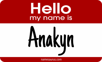 Hello my name is Anakyn png download