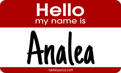 Hello my name is Analea png download