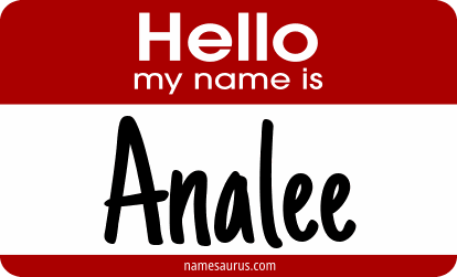 Hello my name is Analee png download