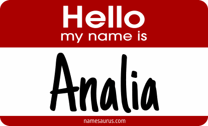 Hello my name is Analia png download