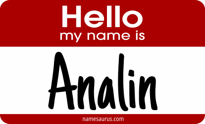 Hello my name is Analin png download