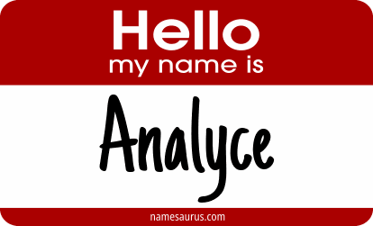 Hello my name is Analyce png download