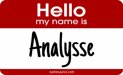 Hello my name is Analysse png download