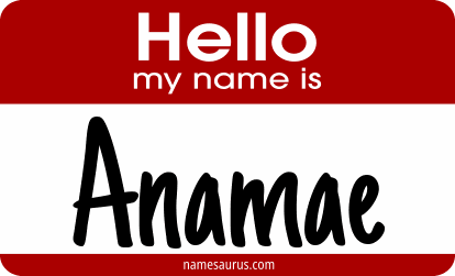 Hello my name is Anamae png download