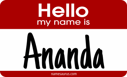 Hello my name is Ananda png download