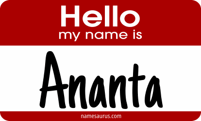 Hello my name is Ananta png download