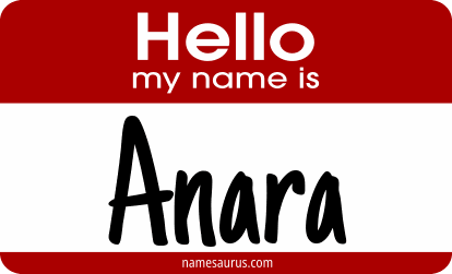 Hello my name is Anara png download