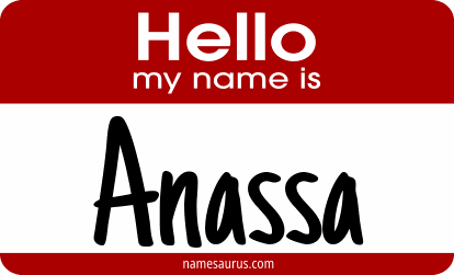Hello my name is Anassa png download
