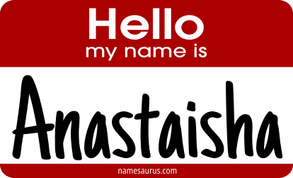 Hello my name is Anastaisha png download