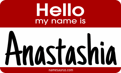 Hello my name is Anastashia png download