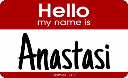 Hello my name is Anastasi png download