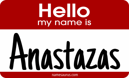 Hello my name is Anastazas png download