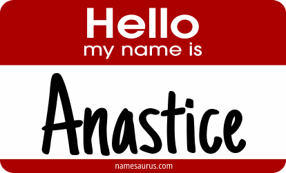 Hello my name is Anastice png download