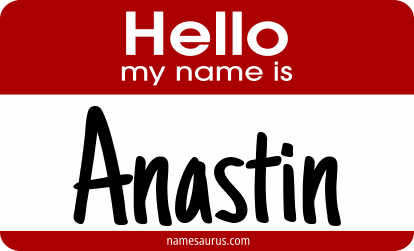 Hello my name is Anastin png download