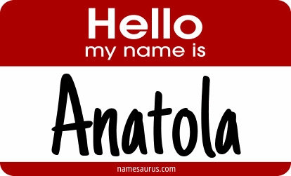 Hello my name is Anatola png download