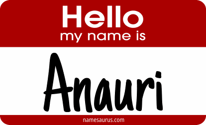 Hello my name is Anauri png download